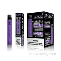 Desain Terbaru E-rokok 1500 Puffs Buah sekali pakai vape